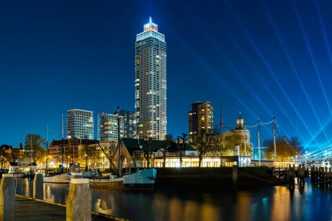 Appartement verkopen in de Zalmhaventoren (De Zalmhaven) in Rotterdam met Makelaarskantoor Langejan.